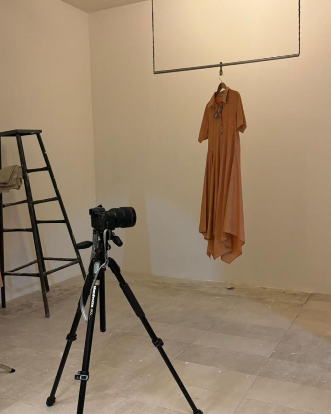 Shoot setup with camera